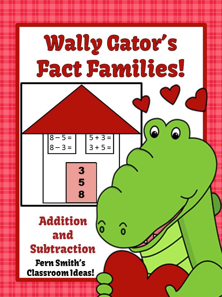 http://www.teacherspayteachers.com/Product/Valentines-Addition-Subtraction-Fact-Families-Center-Game-Interactive-Pages-1055930