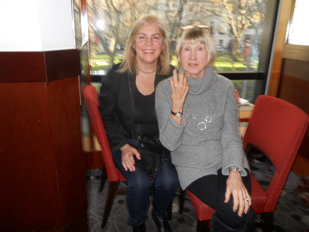 Barbara And Lorraine In Manhattan