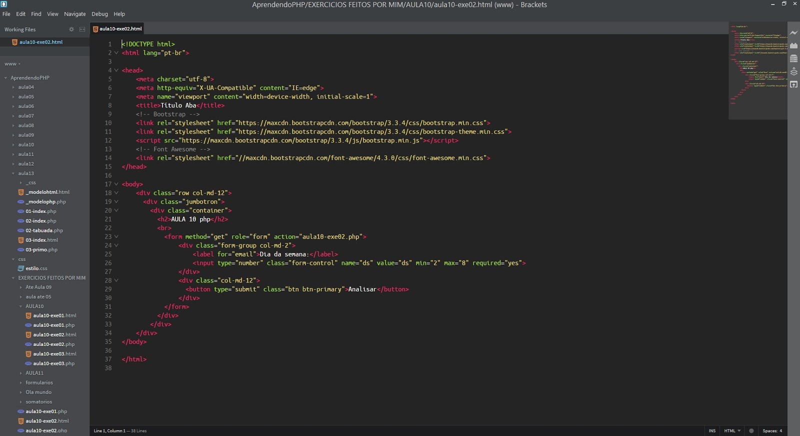 SUBLIME TEXT, ATOM, BRACKETS, NOTEPAD++. Análise rápida... Thiago Lúcio