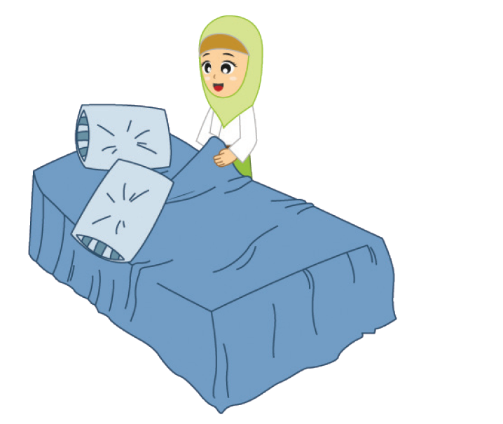 Portal Muslim Kaffah Mengibas Kasur Sebelum Tidur 