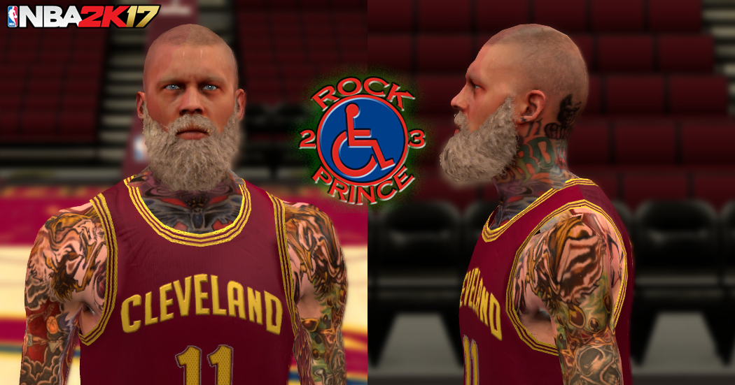 Chris Andersen Cyberface 2K17 Version [FOR 2K14] NBA 2K