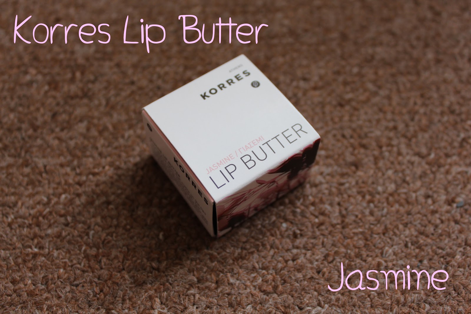 Korres Lip Butter Jasmine Hope, Freedom, Love