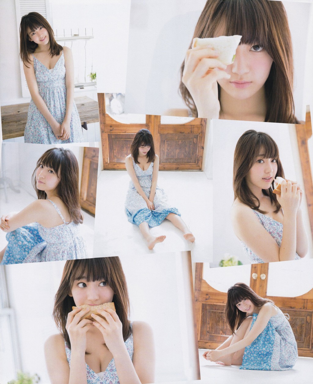 HKT48 Sakura Miyawaki "Smile with Sakura" on Bomb Magazine ~ ARSIN48