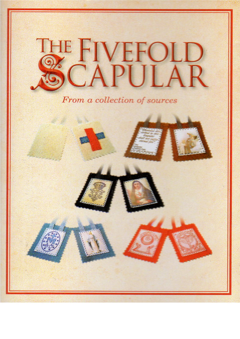 Carmel Books What is the Fivefold Scapular?