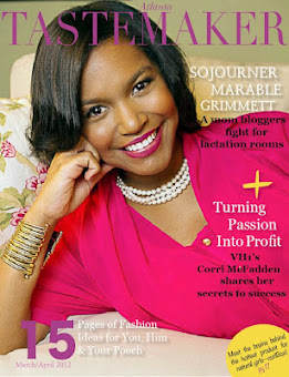 Thrilled to be on the Cover of Atlanta Tastemaker Magazine (Click)