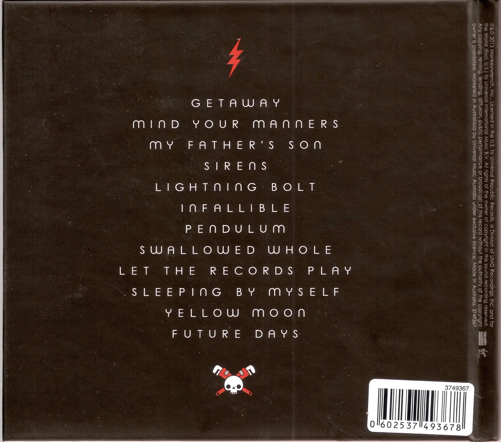 BlogRoddus: Pearl Jam - Lightning Bolt (USA 2013)