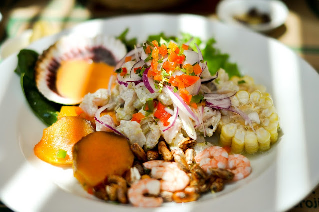 
Ceviche, φιλέτο λευκού ψαριού
