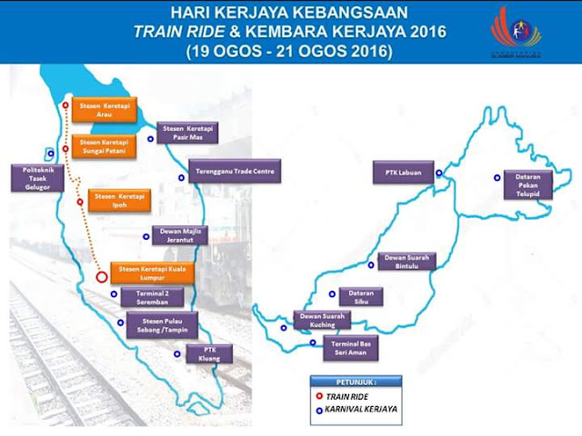 Hari Kerjaya Kebangsaan Train Ride & Kembara Kerjaya 2016 Hari Kerjaya Kebangsaan Train Ride & Kembara Kerjaya 2016