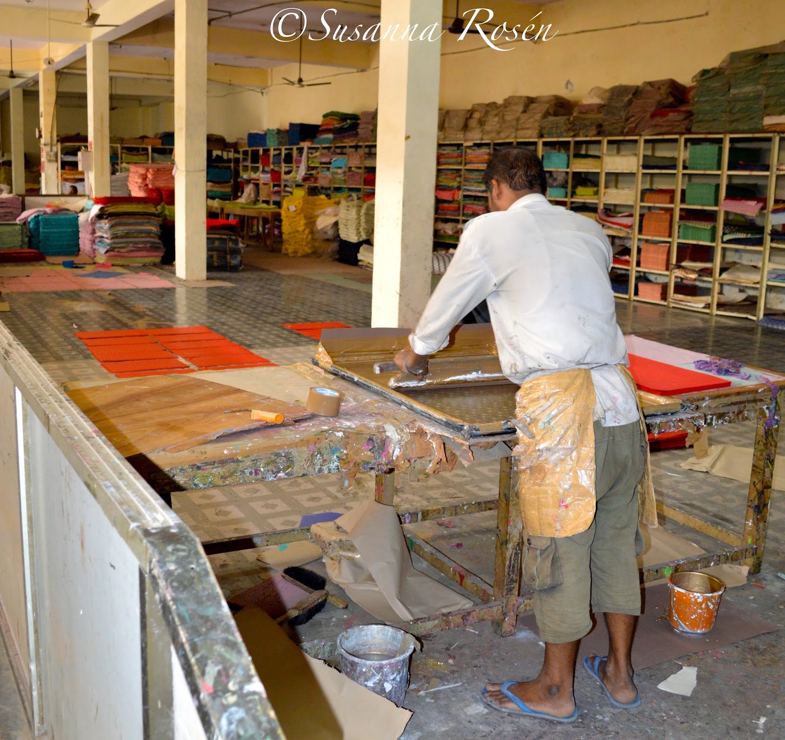 The House of Susanna / my life in India Handmade paper in Sanganer