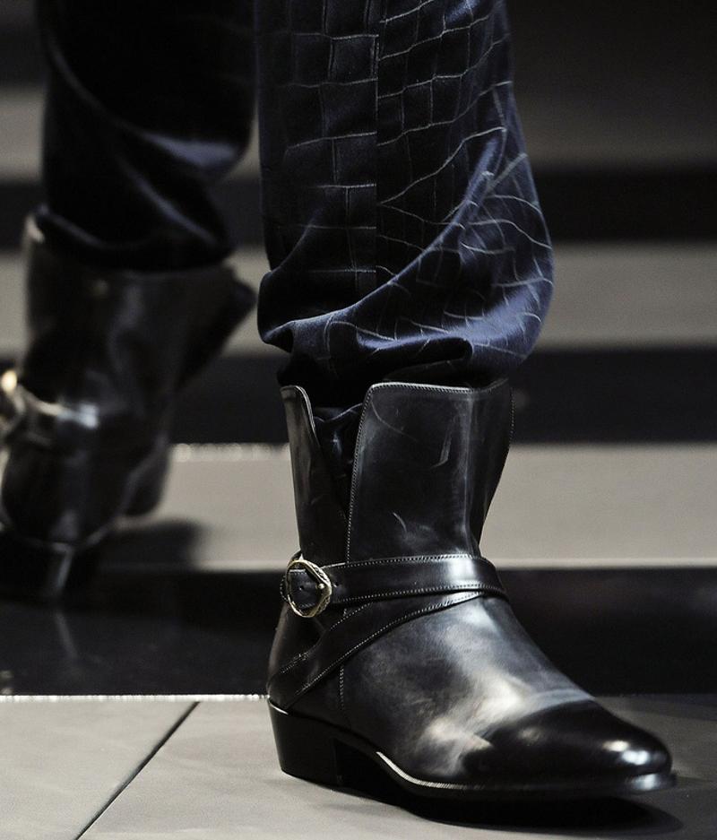 Fashion & Lifestyle: Roberto Cavalli Shoes Fall 2012 Menswear