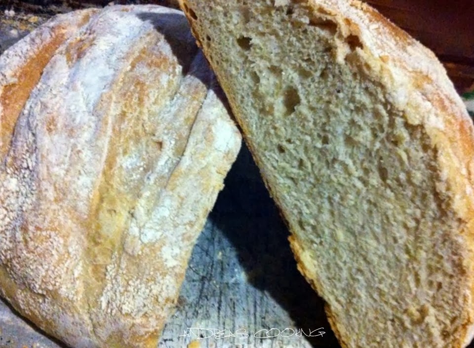 ANDREA'S COOKING PÃO ITALIANO COM POOLISH