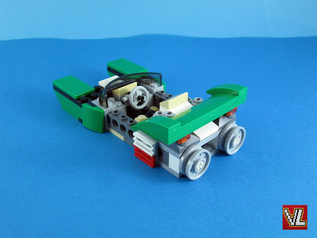 Set LEGO Creator 3in1 31056 Green Cruiser - Barco rápido (Modelo 3)