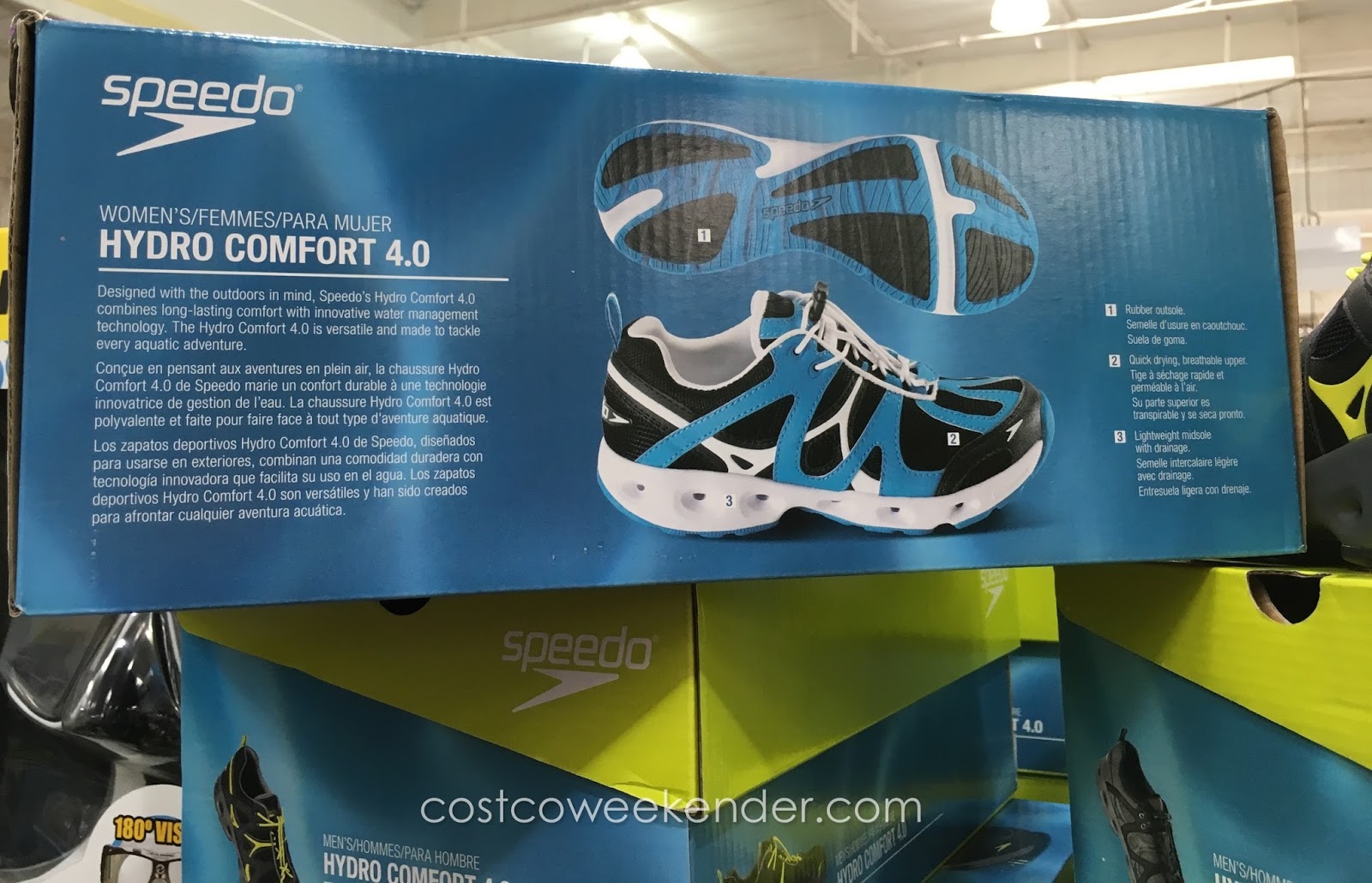 Speedo Ladies Hydro Comfort 4.0 Water Shoe (size 610) Costco Weekender