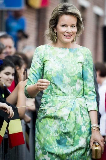 King Philippe and Queen Mathilde of Belgium paid tribute to Emile Verhaeren