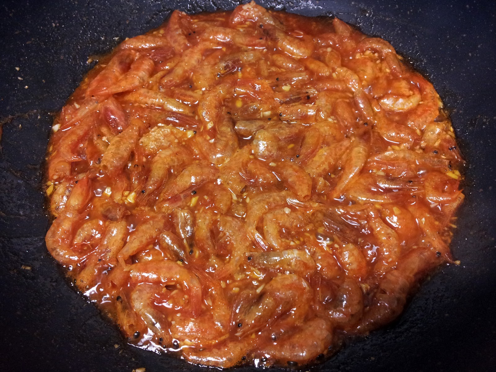 Kimchi House Stir fry of dried shrimp/마른새우볶음/ 辣酱虾米