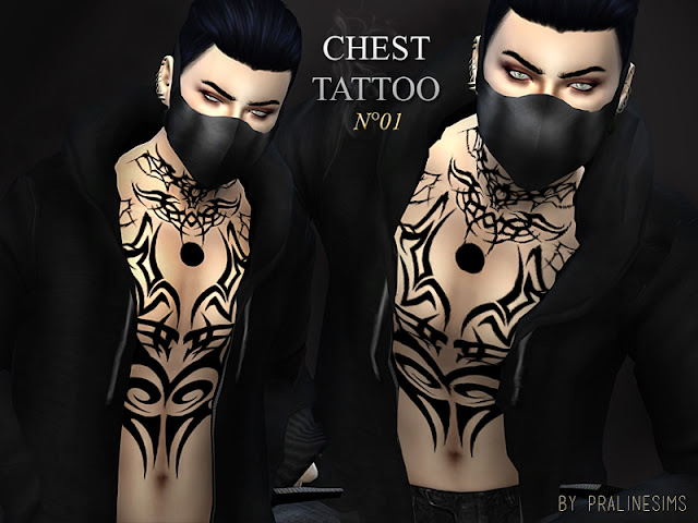 Sims 4 Ccs The Best Tattoos By Pralinesims