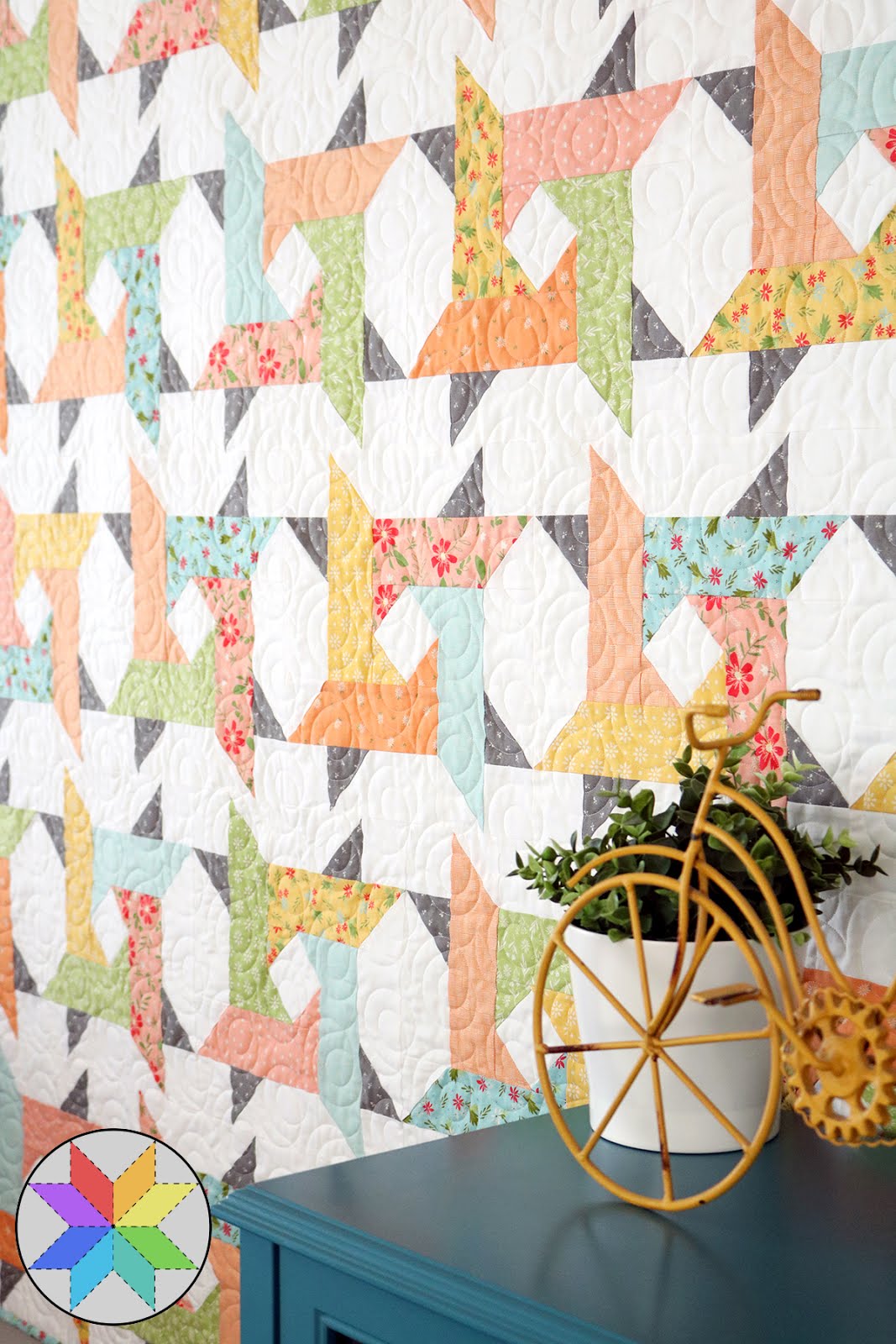 A Bright Corner Windy City Quilt Pattern