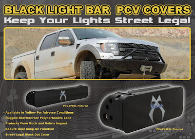 LED Light Bar PCV Covers