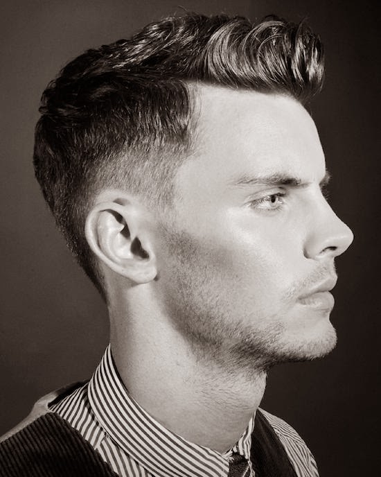 Model rambut pendek pria 2014