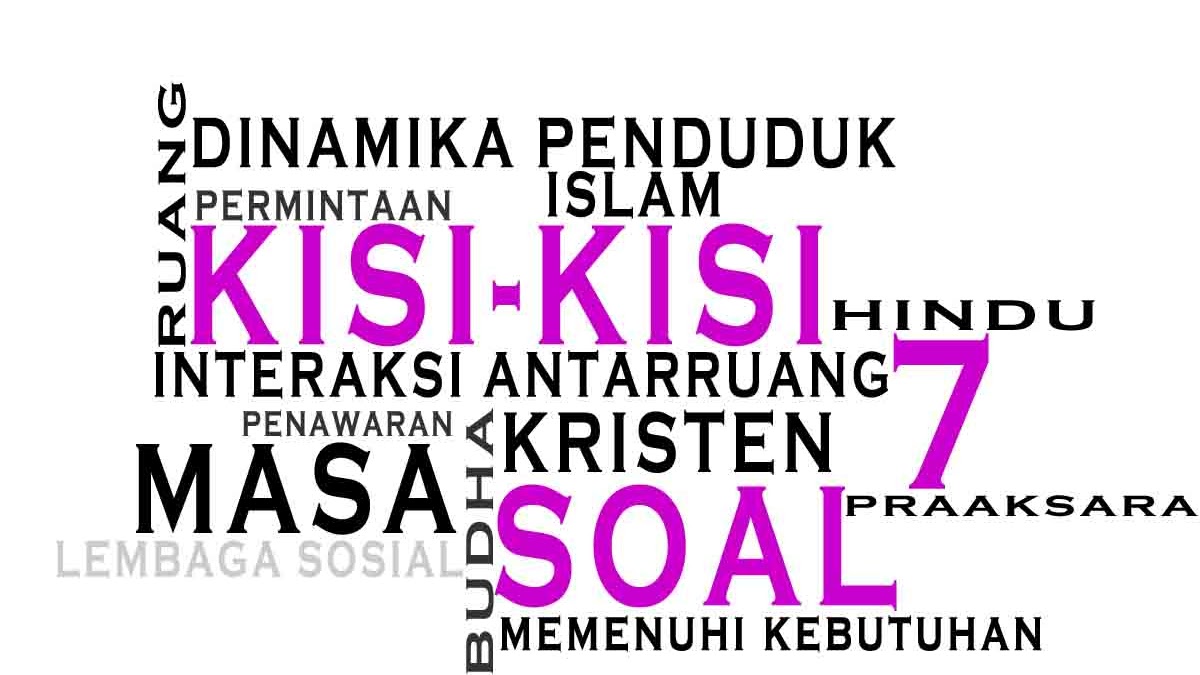 Download Kisi Kisi Soal Penilaian Ips Kelas 7