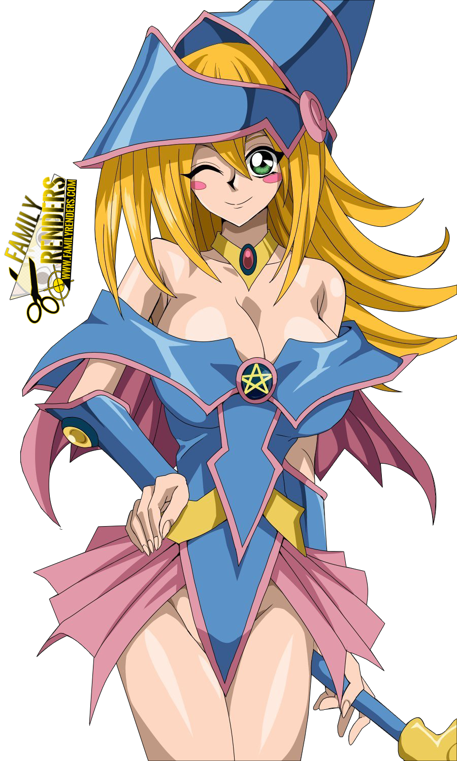 Render Dark Magician Girl 