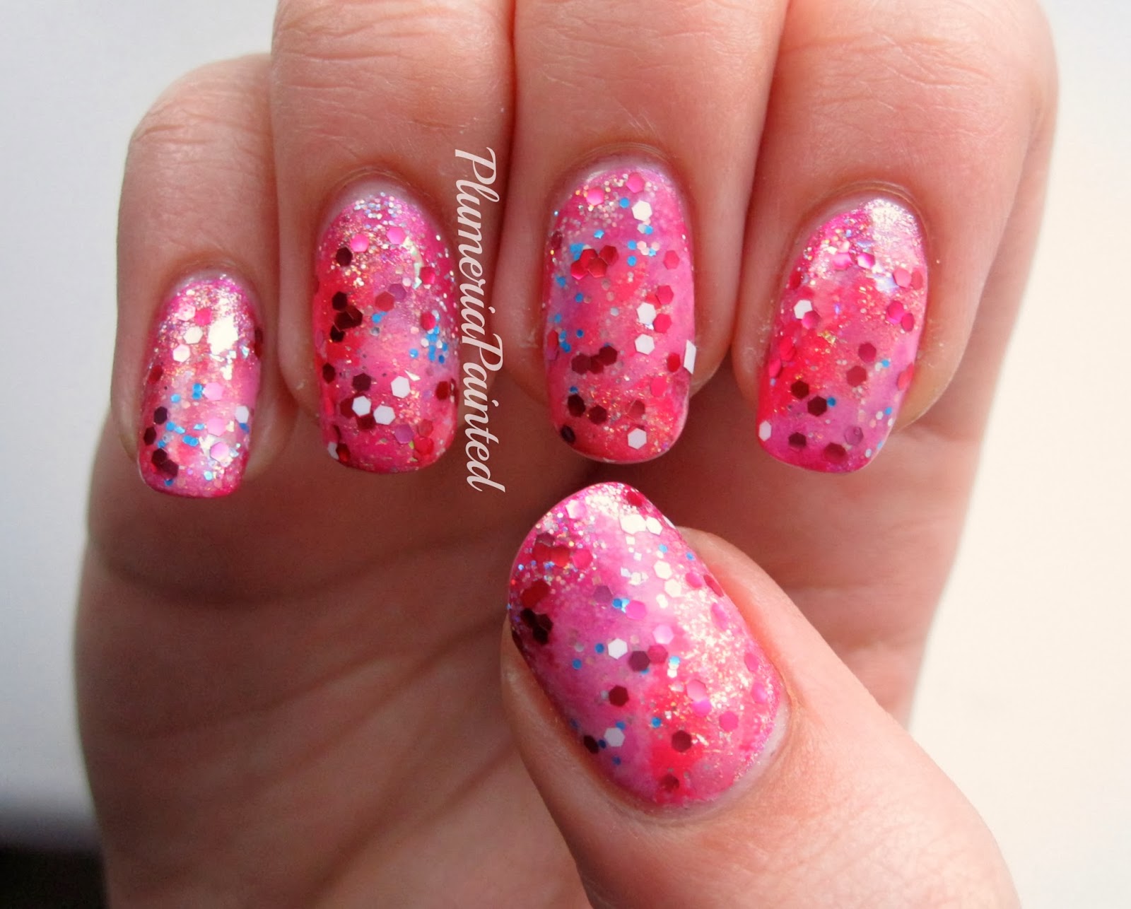 6. Pink and Purple Galaxy Nail Art Design - wide 9