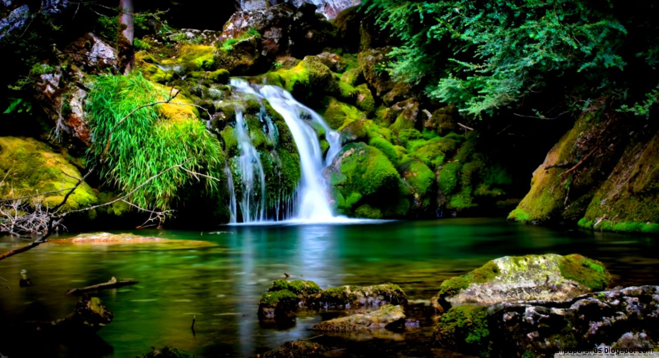Waterfall Scenery HD desktop wallpaper  High Definition