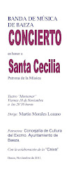 CONCIERTO EN HONOR A SANTA CECILIA - BANDA DE MÚSICA DE BAEZA - 2011