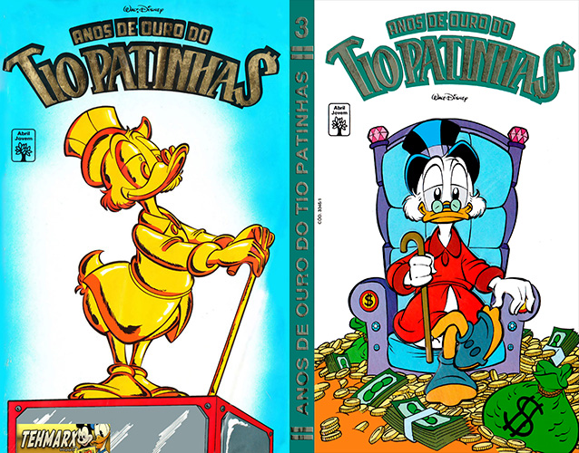 Leitor de Gibi Anos de Ouro do Tio Patinhas