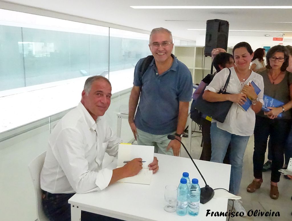 Com o Rodrigo Guedes de Carvalho em Sines