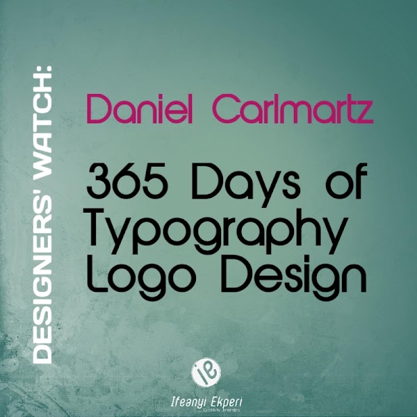 Designers' Watch: 365 days of Typography Logos by Daniel Carlmartz