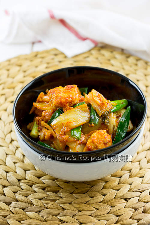 泡菜炒雞塊 Kimchi Chicken Stir Fry01