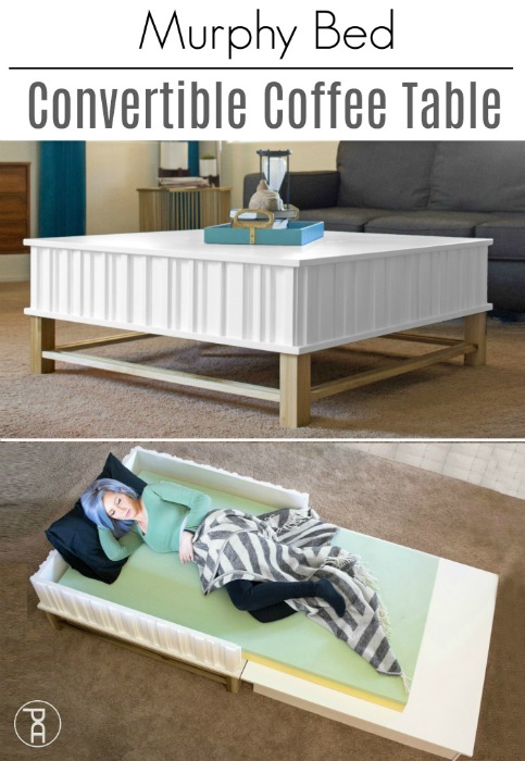 Murphy Bed Convertible Coffee Table Pneumatic Addict Looking To Build Your Own Bed Furniture Make Sure Check Out The Full Building Plans Over At Buildsomething Com And Feel Free Pin