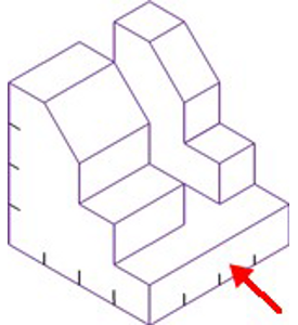 Figura 32: Sistema diédrico - obtención de vistas
