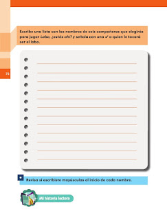 Apoyo Primaria Español 1er grado Bimestre 2 lección 16 Las rondas y los juegos tradicionales 