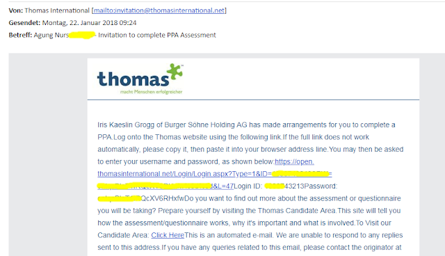 Pengalaman Test Thomas Ppa Untuk Masuk Kerja Simzem