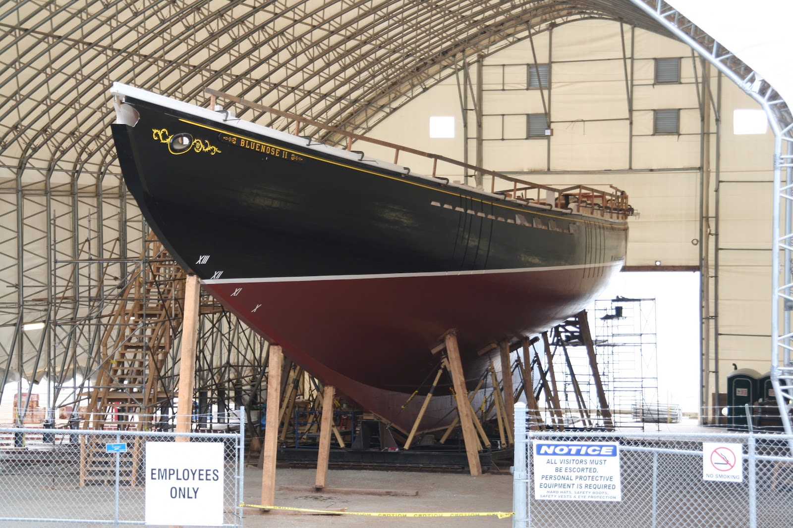 Bluenose II – Late and Over Budget | Halifax Shipping News.ca
