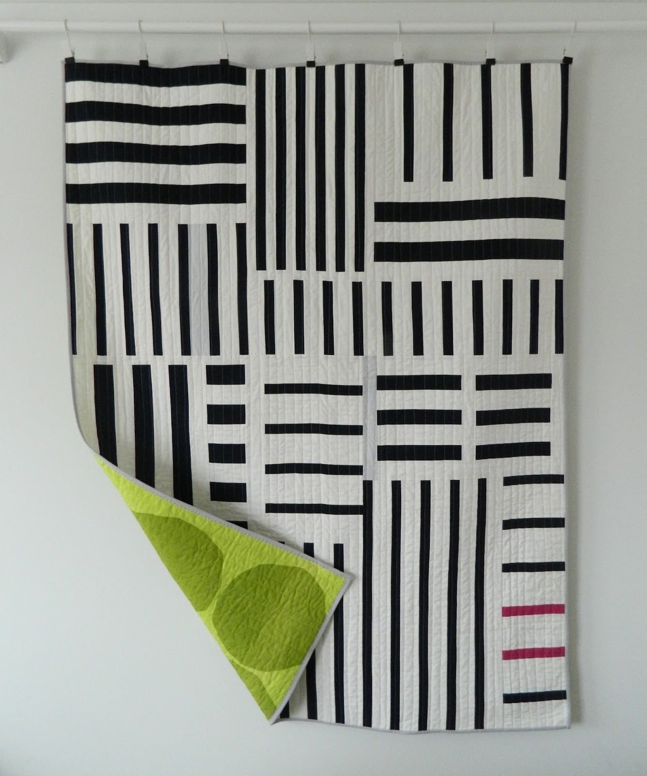 s.o.t.a.k handmade simple stripes (finished quilt)