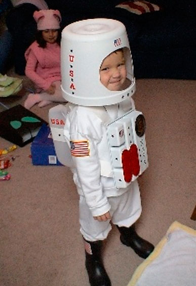 referencia Escupir 945 Todo Halloween: Disfraz casero de astronauta