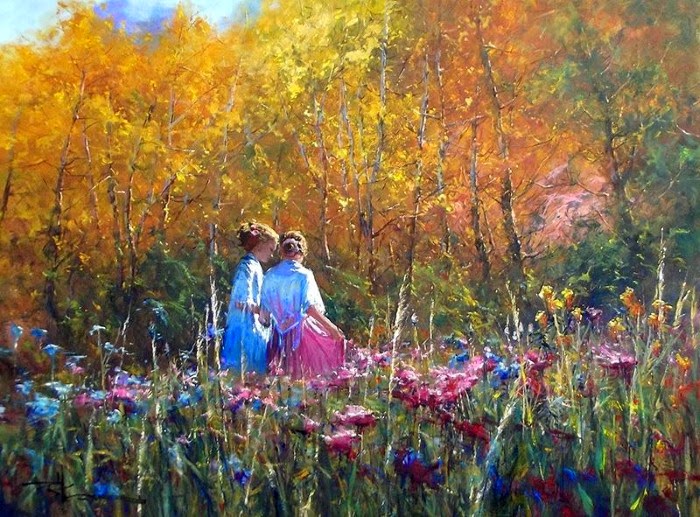 Австралийский художник. Robert Hagan