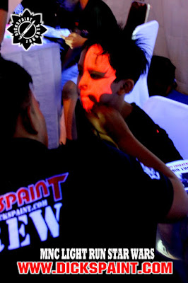 face painting uv glow jakarta