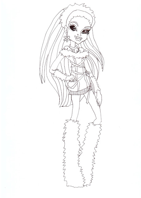 abbey bominable coloring pages - photo #1