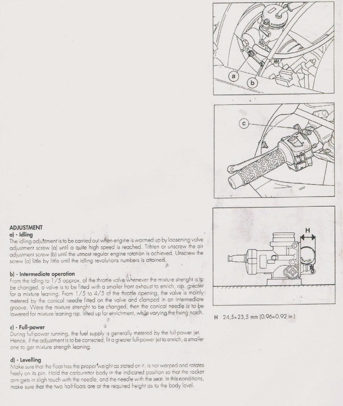 Cagiva Mito 125 Owners Blog Cagiva Mito 125 Carb cleaning / Carb set