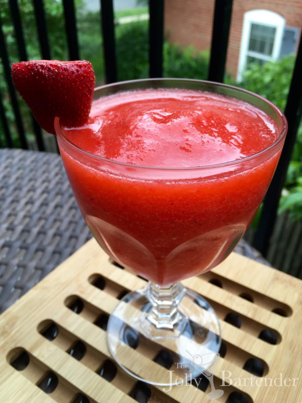 The Jolly Bartender Strawberry Daiquiri