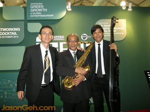 Jason Geh Jazz Trio at IGEM 2013