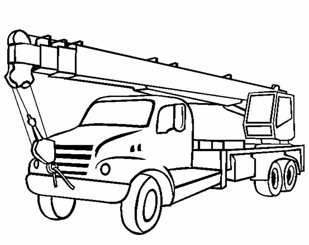Contoh Gambar Mewarnai Truk Kontainer - KataUcap