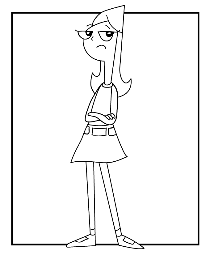 Phineas And Ferb Coloring Pages ~ Free Printable Coloring ...