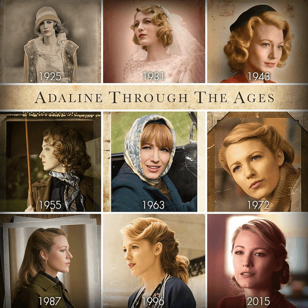 the age of adaline-adaline through the ages