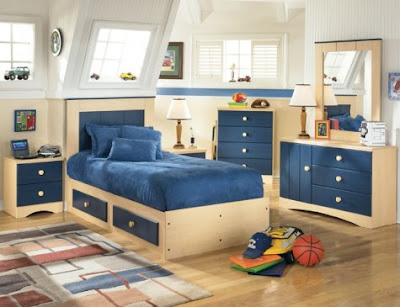 modern kids bedroom furniture set
