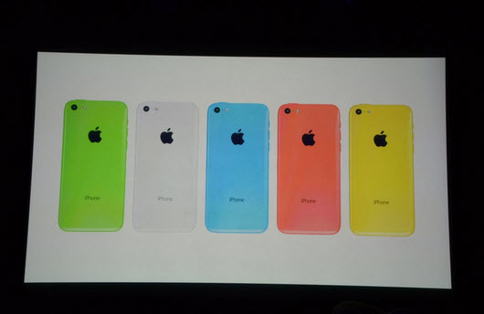 Here the presentation of Apple products in Cupertino, minute by minute. The color 5C iPhone and iPhone 5S